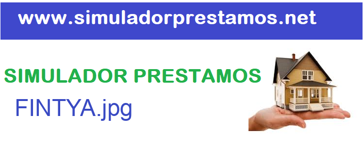 Simulador Prestamos  FINTYA