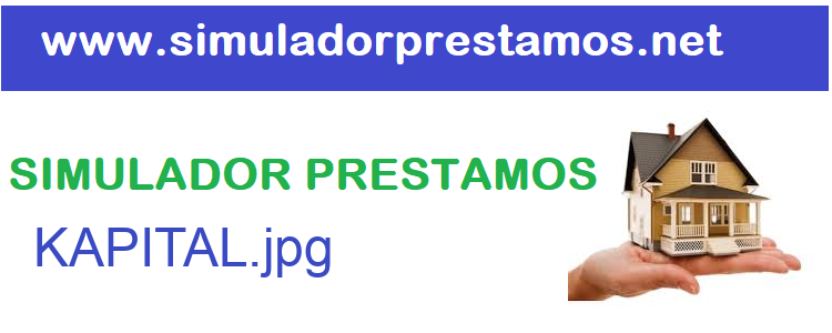 Simulador Prestamos  KAPITAL